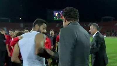 تفاصيل مشادة كهربا مع محمد فضل وعقوبة الانضباط