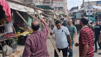 رفع ٤٩٥ إشغالا وغلق مقهى بالبحيرة