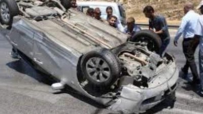 مصرع 3 أشقاء  على  اثر انقلاب  سيارة بالمنيا