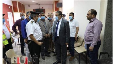محافظ المنوفية يتفقد وحدة مرور قويسنا قبل افتتاحها
