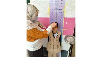 انطلاق فاعليات المبادرة الرئاسية للكشف عن السمنة والأنيميا والتقزم بالمدارس | صور