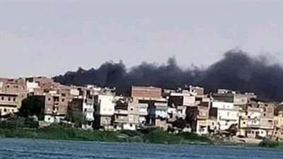 مصرع وإصابة 7 أشخاص في حريق داخل منزل بالمنيا