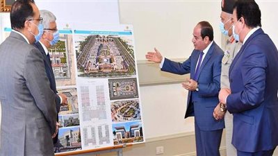 السيسي يتفقد المشروعات الإنشائية بالعاصمة الجديدة.. يطلع على سير العمل ومعدلات الإنجاز.. ويؤكد ضرورة الالتزام بإجراءات الوقاية من كورونا
