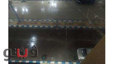 أمطار غزيرة على مرسى مطروح واستنفار لسيارات الكسح بالشوارع لرفع المياه | صور