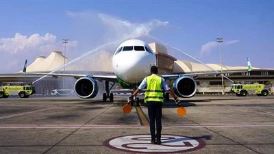 مطار شرم الشيخ يستقبل أولى رحلات شركة صن قادمة من أوزبكستان