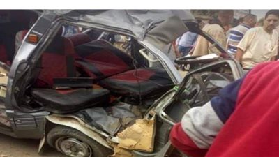 الاستعلام عن حالة مصابي حادث ميكروباص طلبة مدرسة خاصة بطريق المريوطية