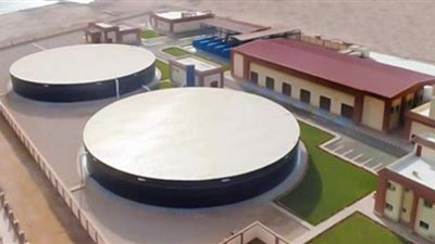 5 صور ترصد إنشاء محطة معالجة مياه الصرف الصحي بالطور