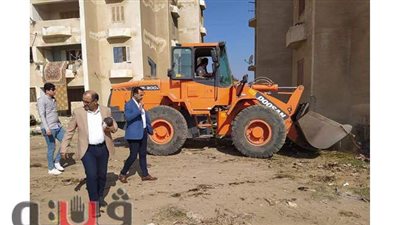 حملة مكبرة لتمهيد الطرق  قرى القصاصين الجديدة | صور