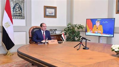 ميركل تشيد بجهود السيسي لحماية الحريات الدينية وتعزيز التعايش السلمي بين الأديان والحضارات