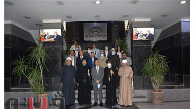 رئيس جامعة الزقازيق يوقع بروتوكولي مع المركز الثقافي القبطي وبيت العائلة المصرية