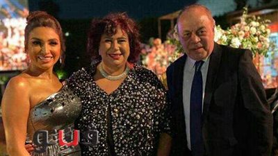 روجينا تهنئ وزيرة الثقافة بعقد قران نجلها شادي | صور