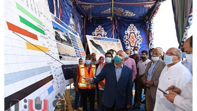 طريق قنا الشرقي.. نسبة التنفيذ ١٥ ٪  و التكلفة 290 مليون جنيه