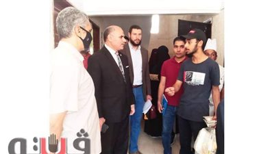 رئيس جامعة الأقصر  يتفقد المدن الجامعية