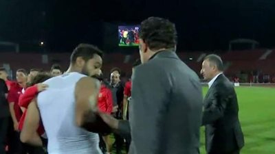 انتهاء أزمة كهربا ومحمد فضل بعد اعتذار اللاعب لعضو اتحاد الكرة