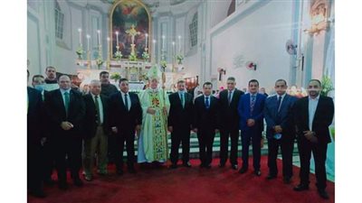 كنيسة سانت كاترين بالإسكندرية تحتفل بتنصيب المطران الجديد