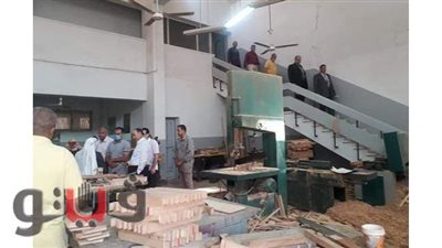 لجنة التميز البيئى في زيارة لكلية الهندسة الإلكترونية جامعة المنوفية