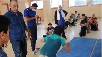 استمرار اختبارات المشروع القومي للموهبة  والبطل الأوليمبي في لعبة رفع الأثقال بالدقهلية