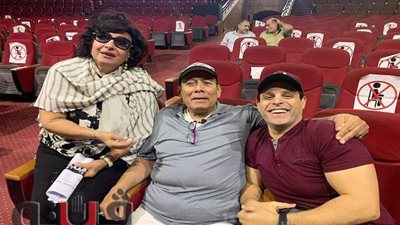 أول صور من بروفات أوبريت في 