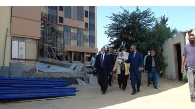 التخطيط تتابع الموقف التنفيذي للمشروعات المدرجة بخطة جامعة المنيا لعام2020 / 2021