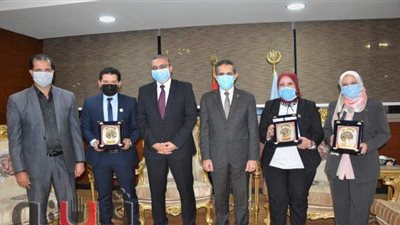 محافظ الغربية يكرم متدربي البرنامج الرئاسي عقب انتهاء برنامج المعايشة