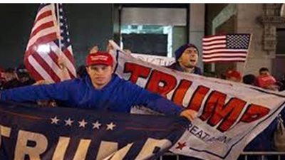أنصار ترمب يحتفلون في ميامي بفلوريدا بعد تصدره الأصوات بالولاية  | فيديو