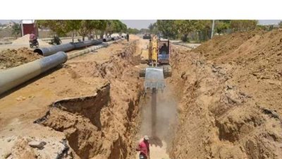 تخصيص 100 مليون جنيه لتنفيذ مشروع صرف صحى بطول 21 كيلومتر بالوادى الجديد