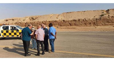 فتح طريق سفاجا - سوهاج عقب إغلاقه ثلاثة أيام بسبب السيول