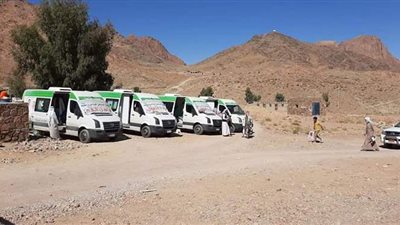 قوافل طبية مجانية إلى أودية شرم الشيخ