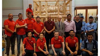 فوز مشروع حفظ وترميم الآثار بالمتحف المصري الكبير  بجائزة 