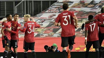 باشاك شهير يفجر مفاجأة بالفوز على مانشستر يونايتد 1/2 بدوري الأبطال