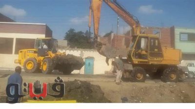 رفع 120  طن قمامة عن قرية نفيشة في الإسماعيلية