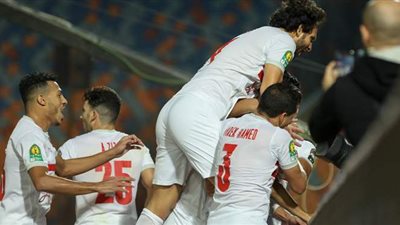 مصطفى محمد: نهدي الفوز لجماهير الزمالك وهدفنا التتويج بدوري الأبطال