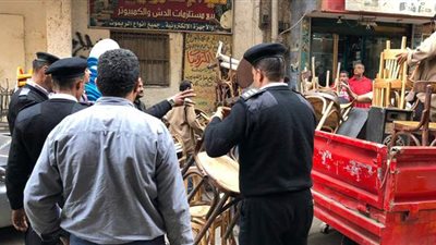 شرطة المرافق ترفع 725 حالة إشعال طريق بالجيزة