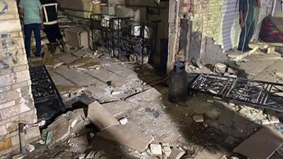 وفاة حارس العقار المصاب في انفجار ماسورة غاز بحدائق المعادي