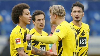 دورتموند يقسو على كلوب بروج في ملعبه 0/3 بدوري الأبطال