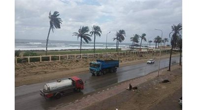 أمطار خفيفة وانخفاض في درجات الحرارة بشمال سيناء | صور