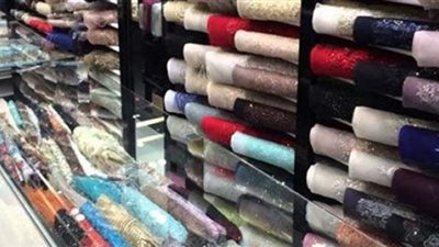 ضبط 735 ألف متر أقمشة مجهولة المصدر داخل مخزن بالقاهرة
