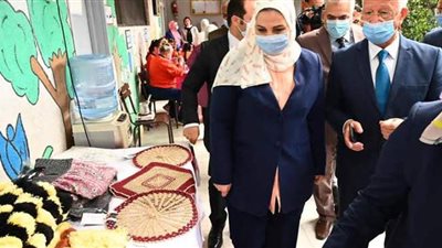 وزيرة التضامن تفتتح المرحلة الأولى من أعمال تطوير مؤسسة التثقيف الفكري للفتيات بحلوان