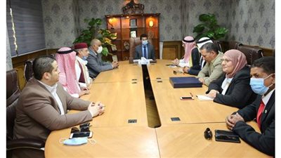 وزير الرياضة يلتقي رئيس مجلس القبائل والعائلات المصرية