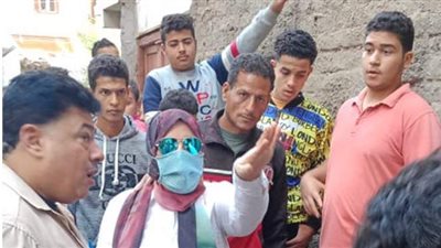 لجنة هندسية لحصر تلفيات المنازل المجاورة لمنزل به حفر للتنقيب عن الآثار  بالدقهلية