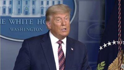 ترامب يلمح لأول مرة بخسارة الانتخابات.. ويؤكد: ما يحدث وصمة عار في جبين أمريكا