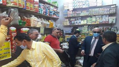 تحرير 129 محضرا متنوعا خلال حملة مكبرة على الأسواق والشوارع ببنى مزار في المنيا