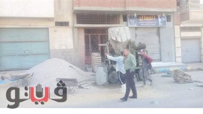 رئيس حي ثان بالإسماعيلية يضبط مخالفات للبناء ويحرر محاضر ضد أصحابها | صور