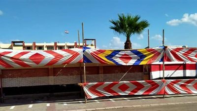 جهاز دمياط يستعد لاستقبال الناخبين وتجهيز المقار الانتخابية