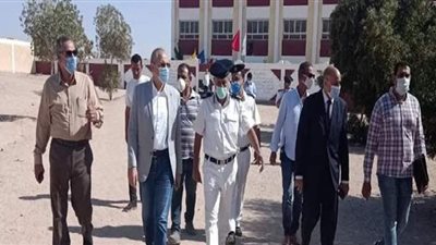 سكرتير جنوب سيناء يتفقد استعدادات انتخابات  مجلس النواب