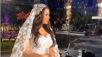 300 شخص مدعو فى فرح هنادى مهنا وأحمد خالد صالح| صور