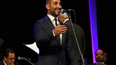 أحمد سعد: الغناء في دار الأوبرا يصقل الموهبة ويضيف لتاريخ المطرب