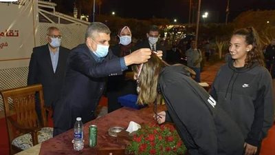 الفريق أسامة ربيع يشهد ختام فعاليات بطولة الجمهورية لكرة الطائرة الشاطئية | صور