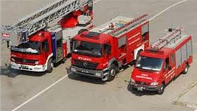 نشوب حريق داخل مخبز 