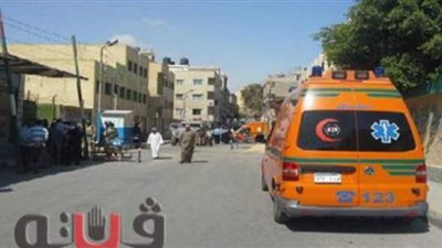 النيابة تستعلم عن الحالة الصحية لـ10 أشخاص أصيبوا جراء حادث تصادم سيارتين بحلوان